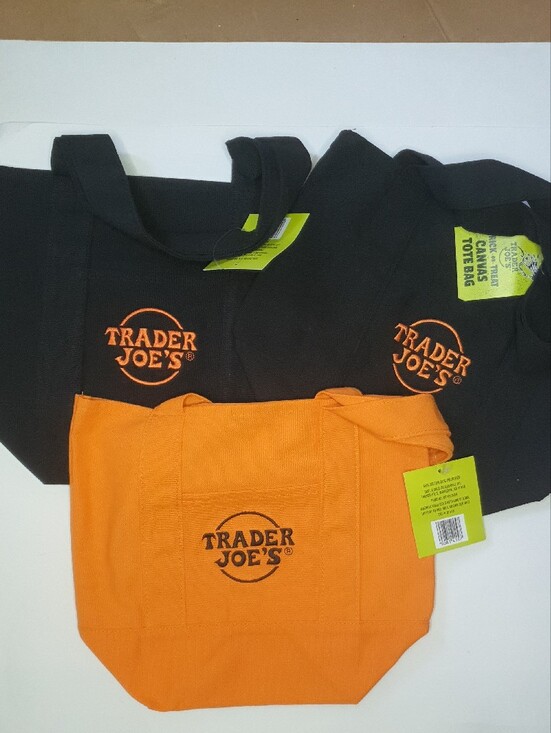 Trader Joe'S Handbags - Trader Joe’s Mini Halloween Totes Set of 3 + FREE GIFT NWT